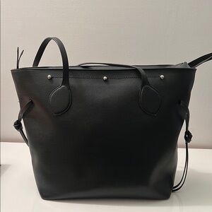 Rebecca Minkoff Black Leather Tote Bag
